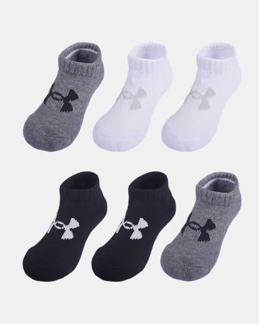 Boys' UA Training Cotton 6-Pack Socks